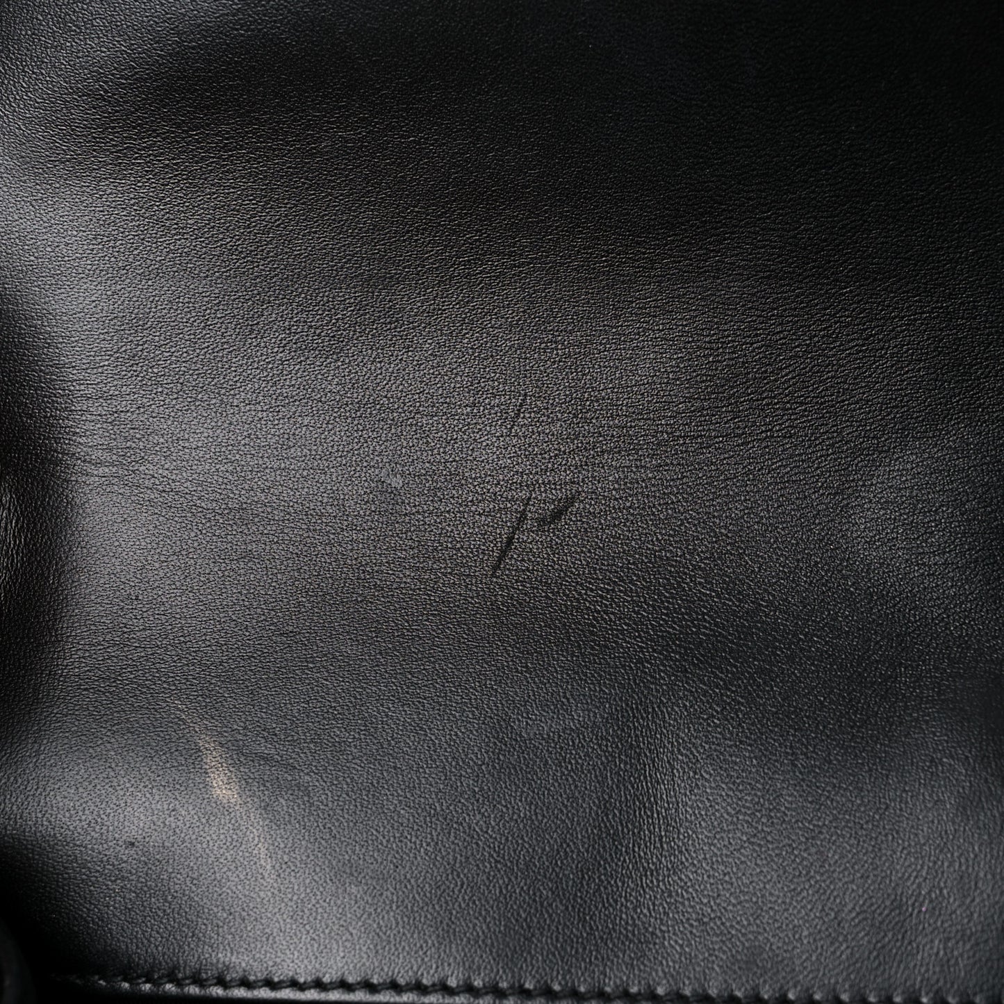 Lambskin Quilted Medium Boy Flap Black
