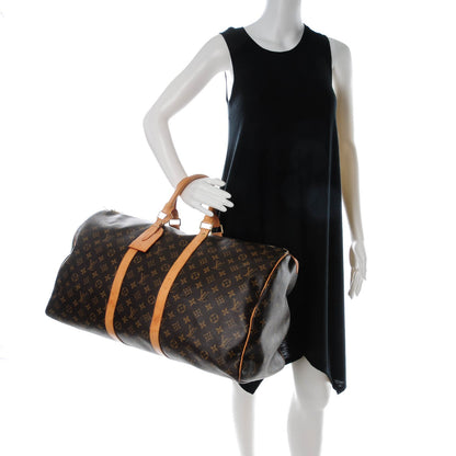 Louis Vuitton Monogram Keepall 55 2 of 12