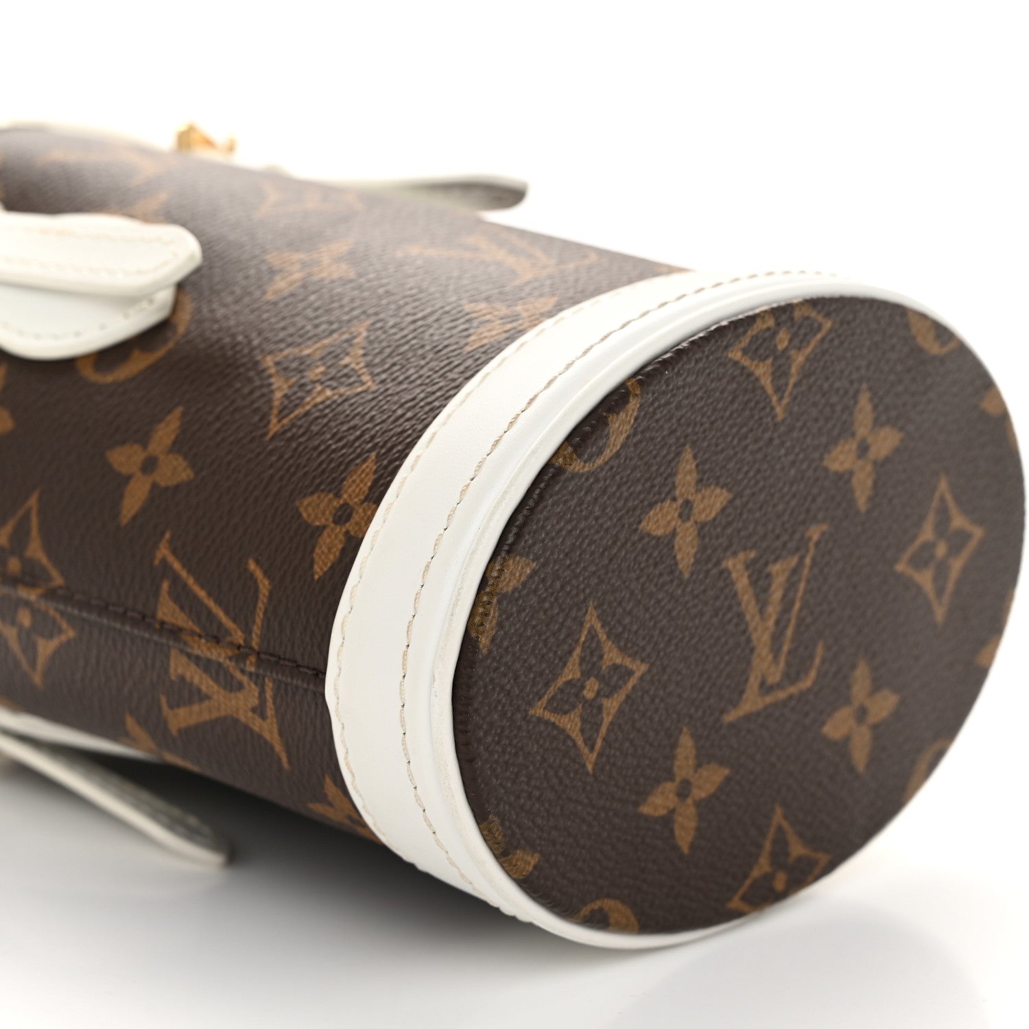 Louis Vuitton Monogram LV Match Nano Bucket Bag White 10 of 13