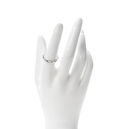 Tiffany Sterling Silver Narrow Infinity Band Ring 56 7.5 2 of 5