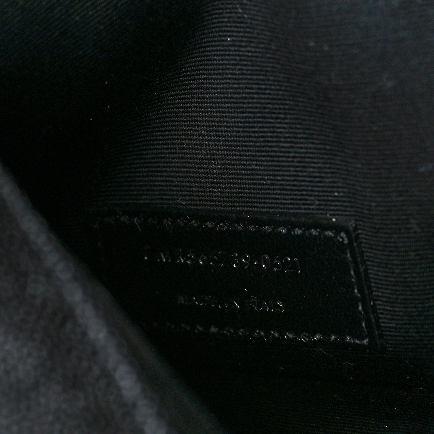 Grain De Poudre Uptown Pouch Black
