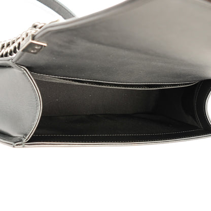 Chanel Calfskin Quilted Medium Boy Flap Black 5 of 8