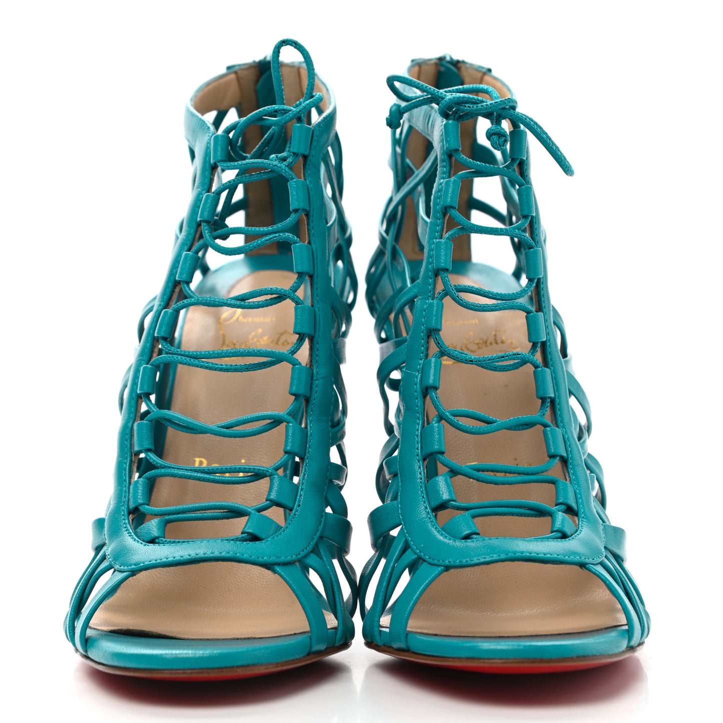 Kid Laurence Anyway 100 Cage Sandals 38 Riviera