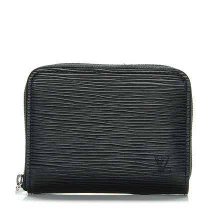 Louis Vuitton Epi Zippy Coin Purse Black 1 of 8