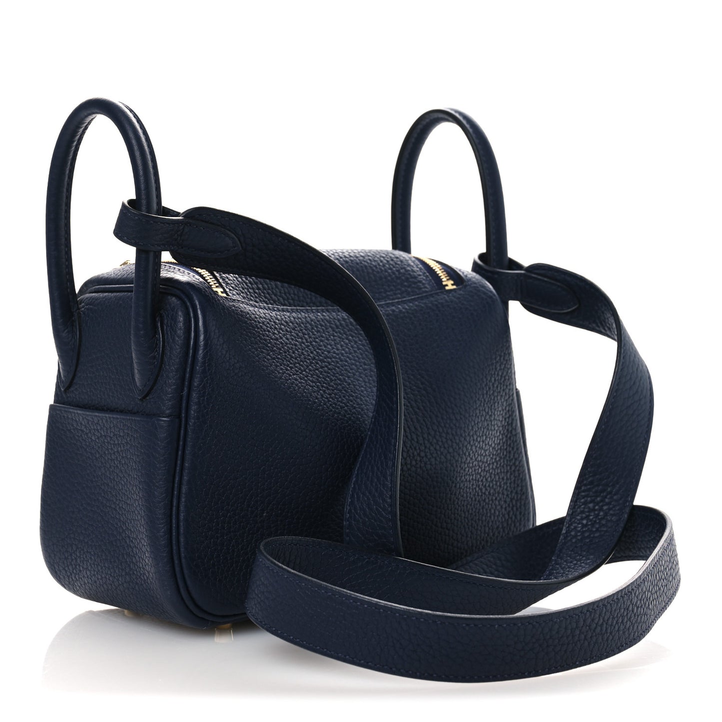 Taurillon Clemence Mini Lindy 20 Bleu Nuit