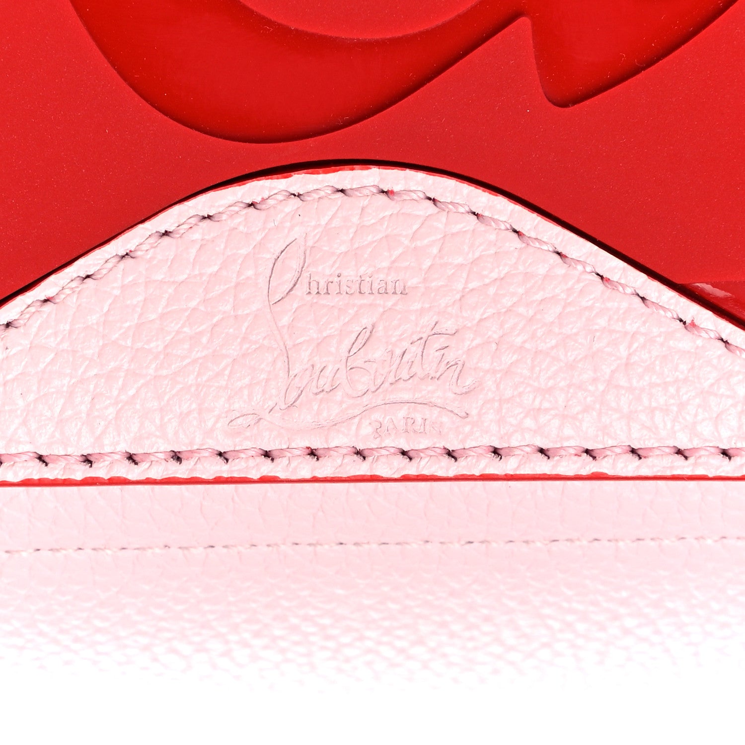 Christian Louboutin Calfskin Spiked Small Cabarock Shopper Tote Poupee 18 of 21