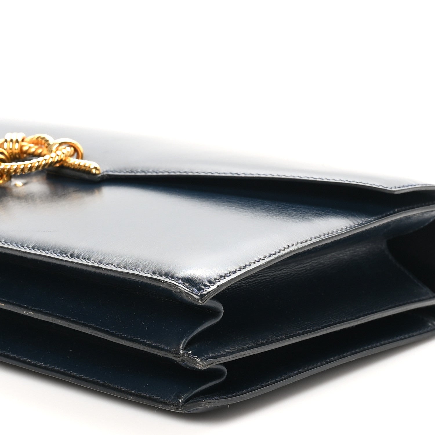 Hermes Box Sac Cordeliere Bleu Marine 10 of 11
