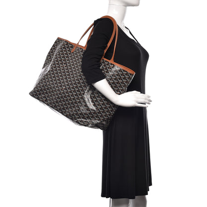 Goyard Goyardine Saint Louis GM Black Gold 2 of 13