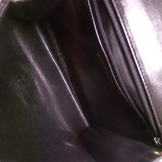 Vintage CC Flap Bag Black