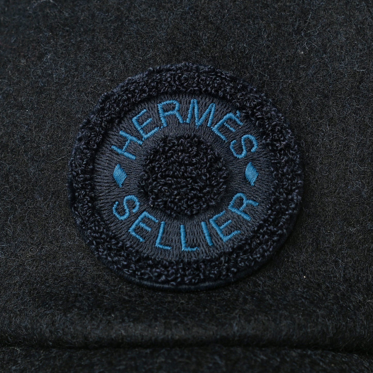 Wool Davis Varsity Cap 56 Marine