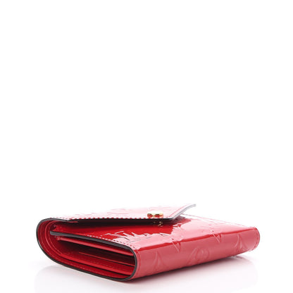 Louis Vuitton Vernis Victorine Wallet Cherry 4 of 8