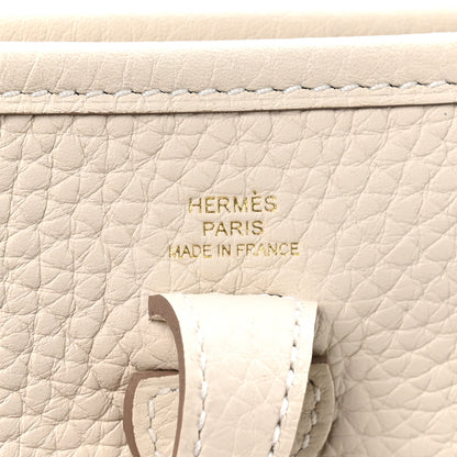 Hermes Taurillon Clemence Amazone Evelyne TPM Beton 5 of 10