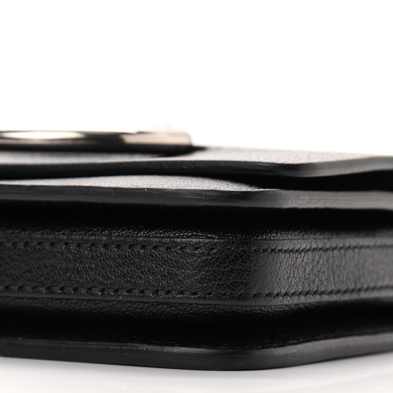 Burberry Goatskin Mini D-Ring Bag Black 10 of 10