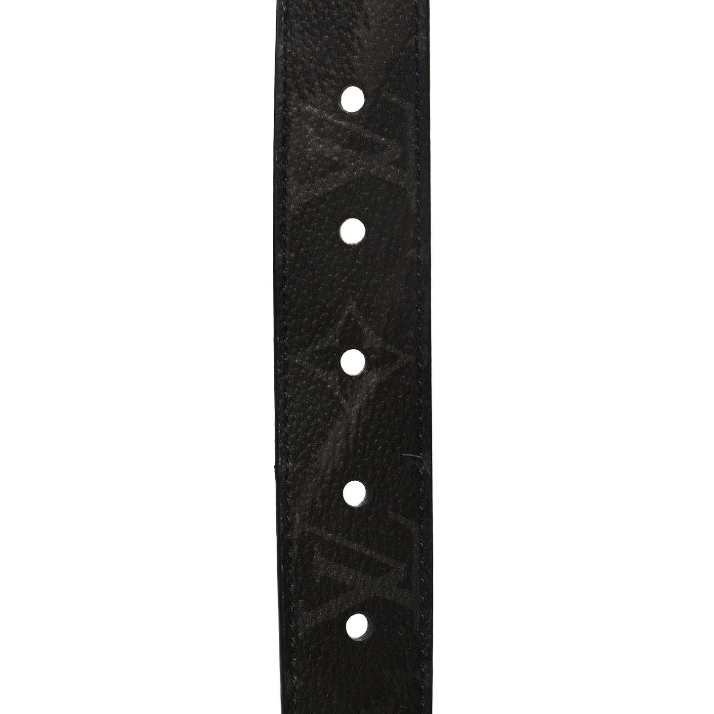 Glaze Calfskin Monogram Eclipse Ouest 30mm Belt 95 38