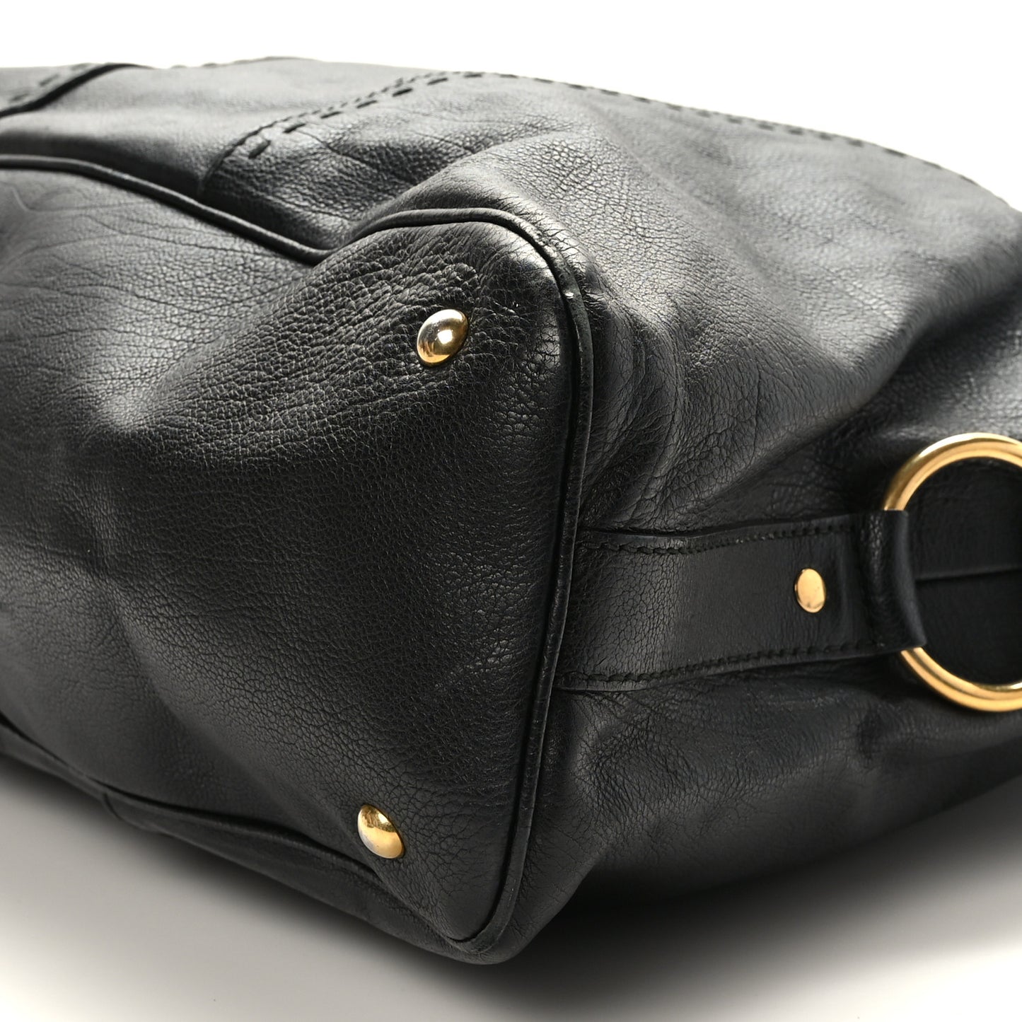 Calfskin Oversized Muse Black