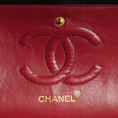 Chanel Lambskin Medium Double Flap Black 7 of 8