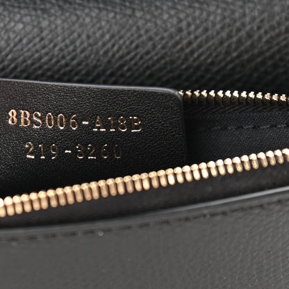 Fendi Vitello Cruise F is Fendi Medium Envelope Wallet on Chain Black 7 of 9