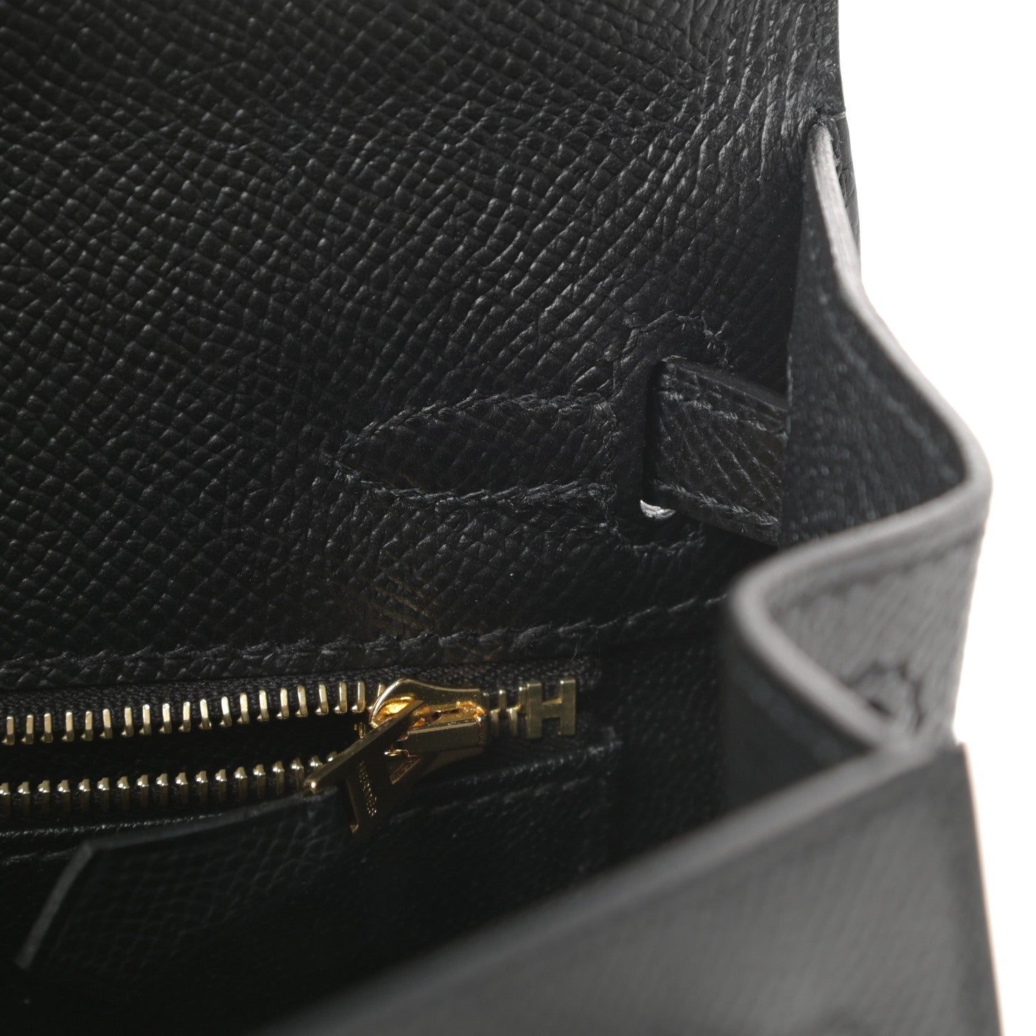 Hermes Epsom Kelly Sellier 25 Black 14 of 39