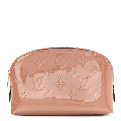 Louis Vuitton Vernis Cosmetic Pouch Rose Velours 1 of 6