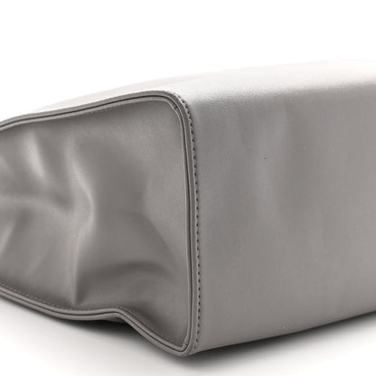 Telfar Vegan Leather Medium Shopping Bag Grey 8 of 11