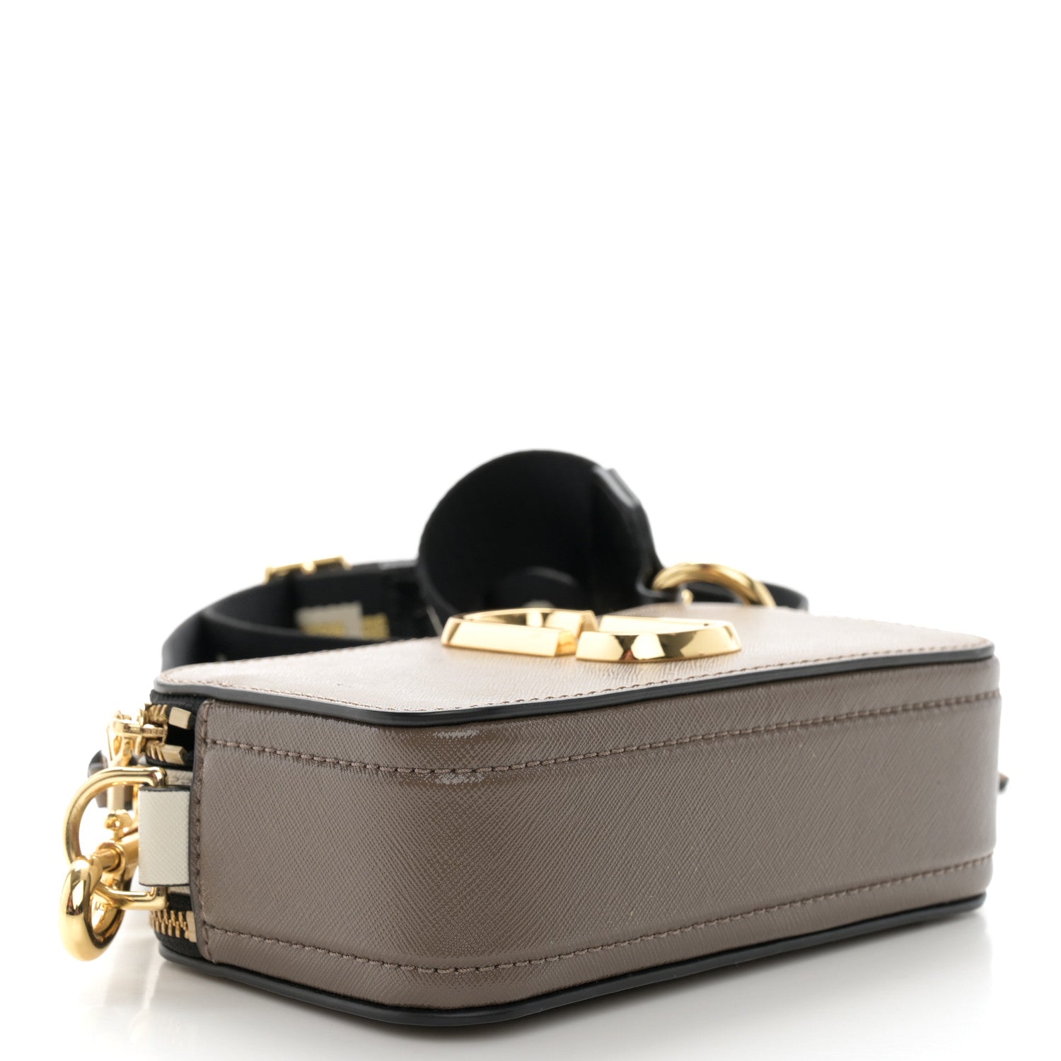 Marc Jacobs Saffiano Small Snapshot Camera Bag Sandcastle 4 of 10
