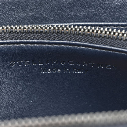 Stella McCartney Shaggy Deer Falabella Zip Around Wallet Navy 10 of 13