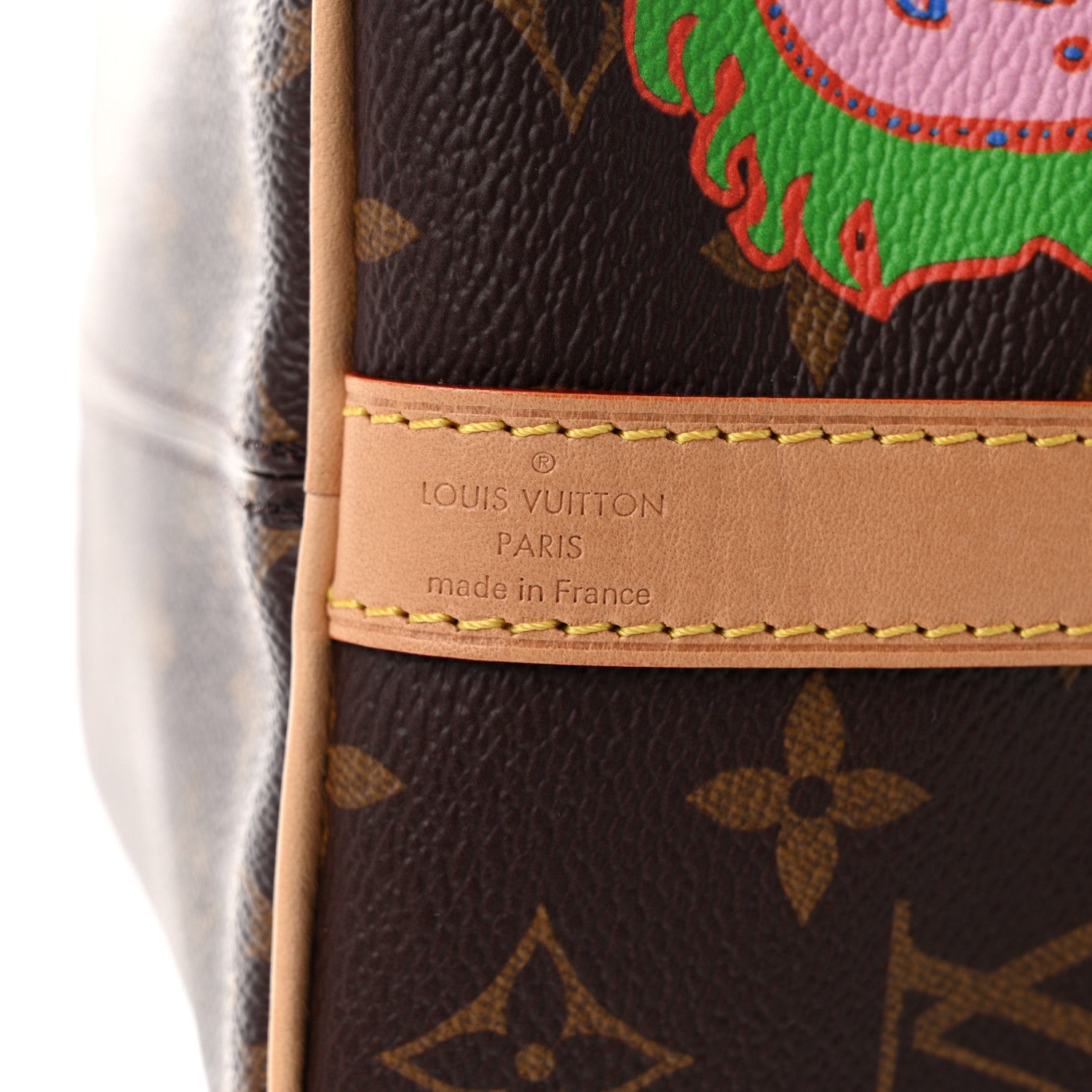 Louis Vuitton LV X YK Monogram Embroidered My Eternal Soul Speedy Bandouliere 25 Multicolor 10 of 11