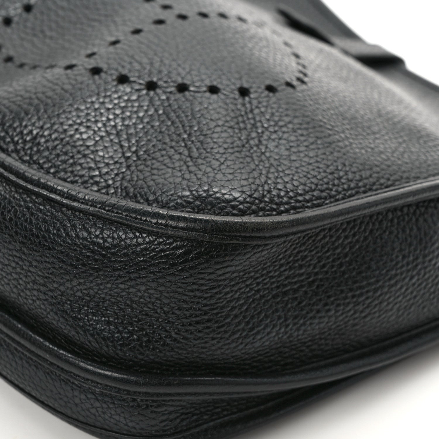 Hermes Taurillon Clemence Evelyne III PM Black 10 of 15