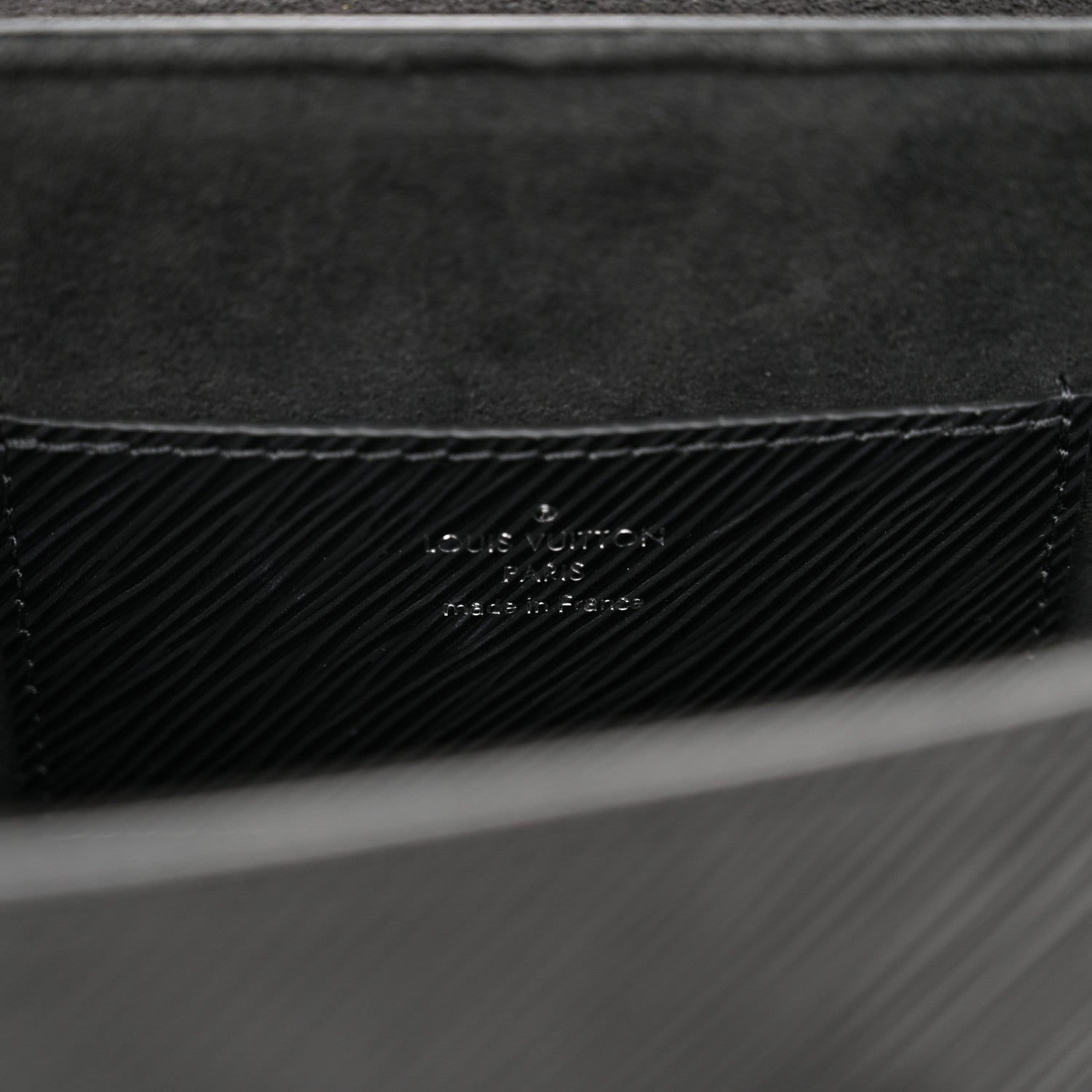 Louis Vuitton Epi Twist Shoulder Bag MM Matte Black 6 of 12