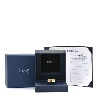 Piaget 18K Yellow Gold Diamond Possession One Row Ring 54 7 5 of 5