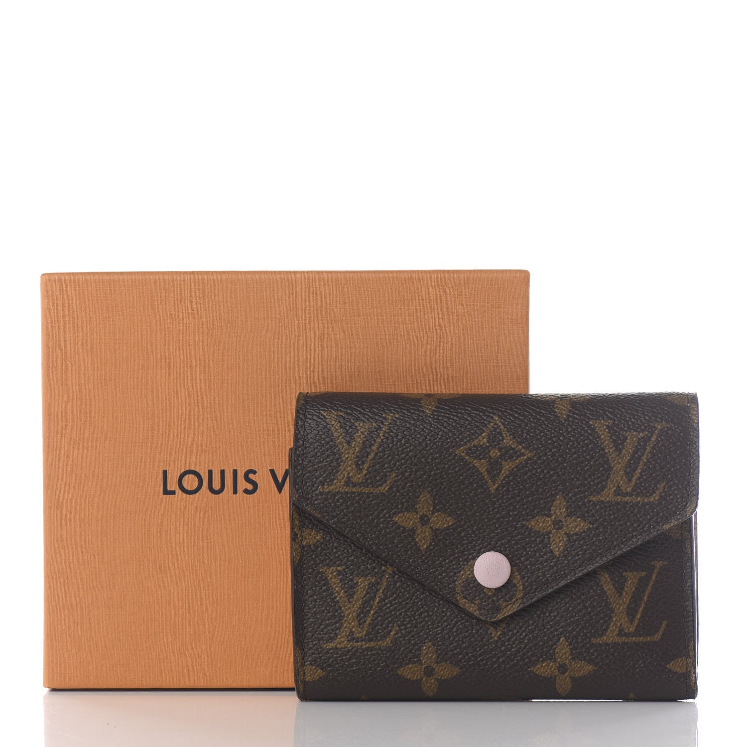 Louis Vuitton Monogram Victorine Wallet Rose Ballerine 8 of 8