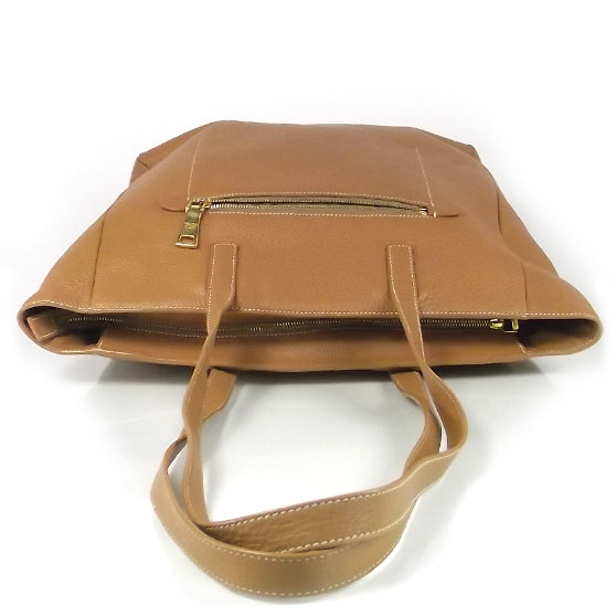 Prada Vitello Daino Tote Caramel 4 of 13