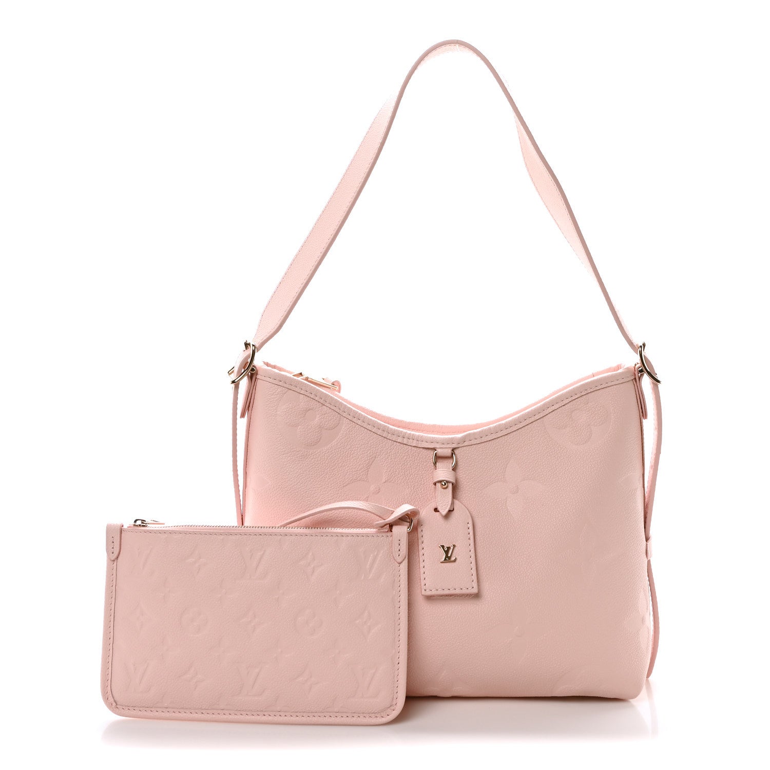 Louis Vuitton Empreinte Monogram Carryall PM Pink Opale 3 of 10