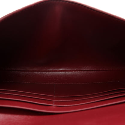 Bottega Veneta Nappa Intrecciato Long Andiamo Top Handle Clutch Barolo 5 of 6