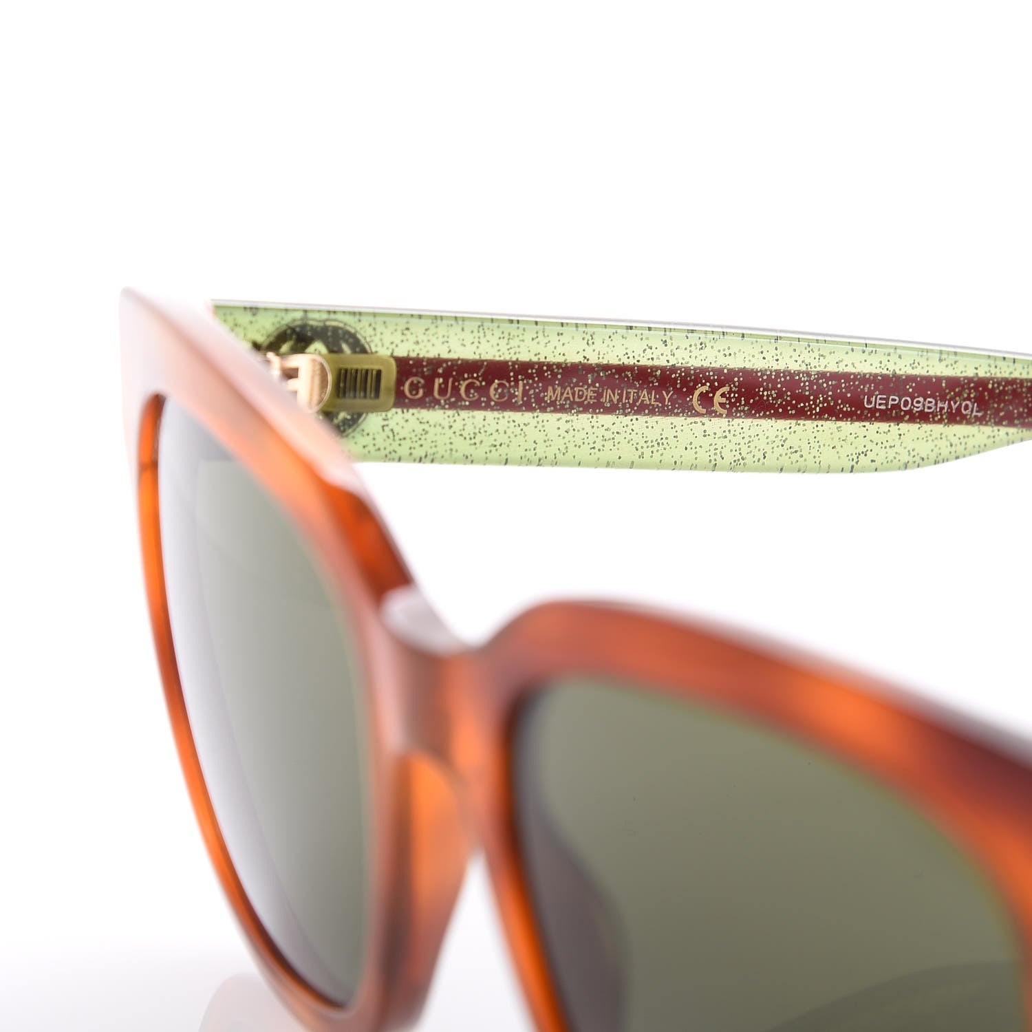 Gucci Web Sunglasses GG0034S Havana 6 of 8