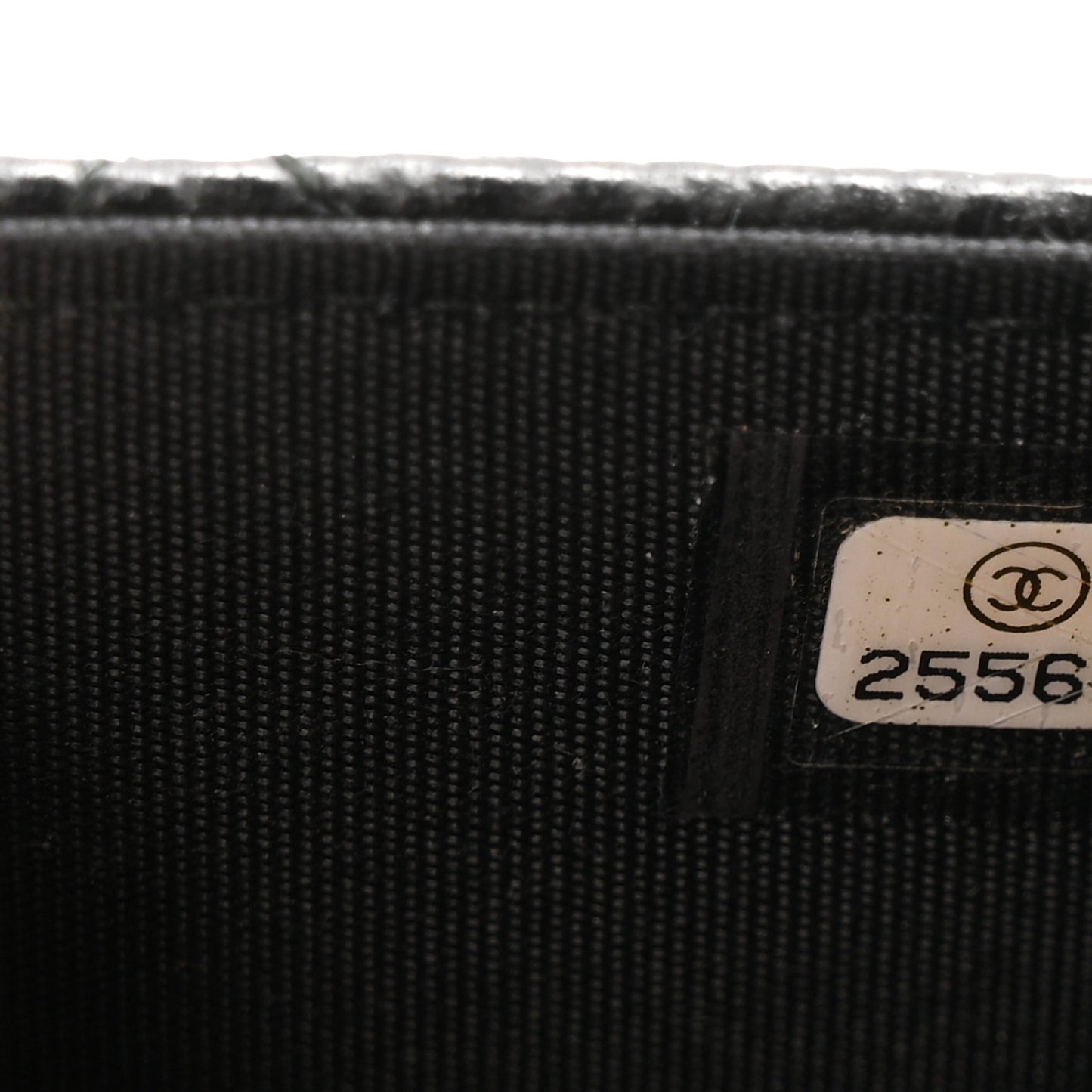 Caviar Quilted Golden Class Wallet On Chain WOC Black