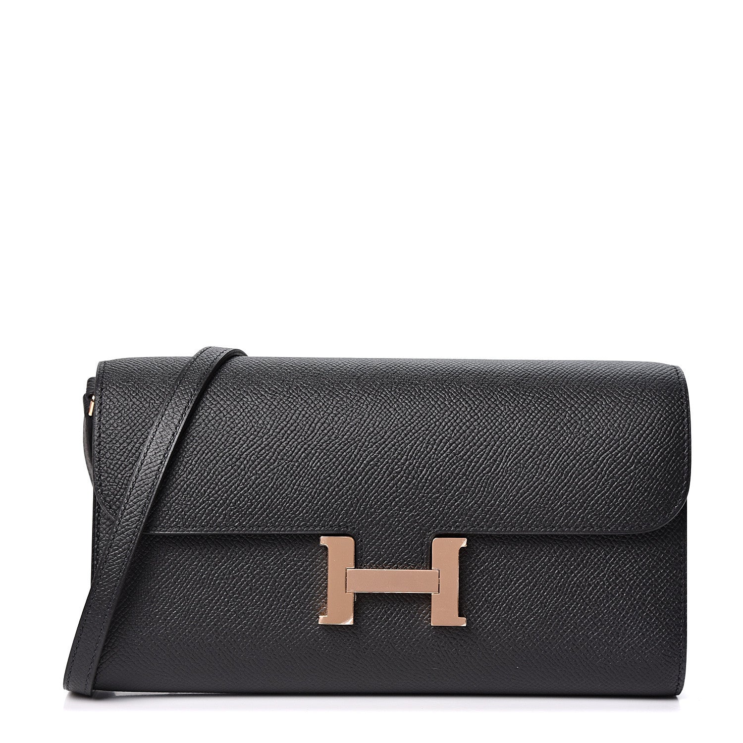 Hermes Epsom Constance Wallet To Go Black 1 of 9