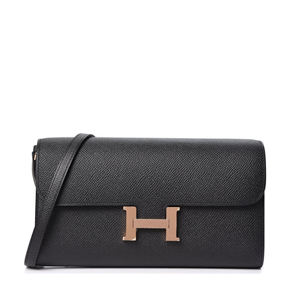 Hermes Epsom Constance Wallet To Go Black 1 of 9