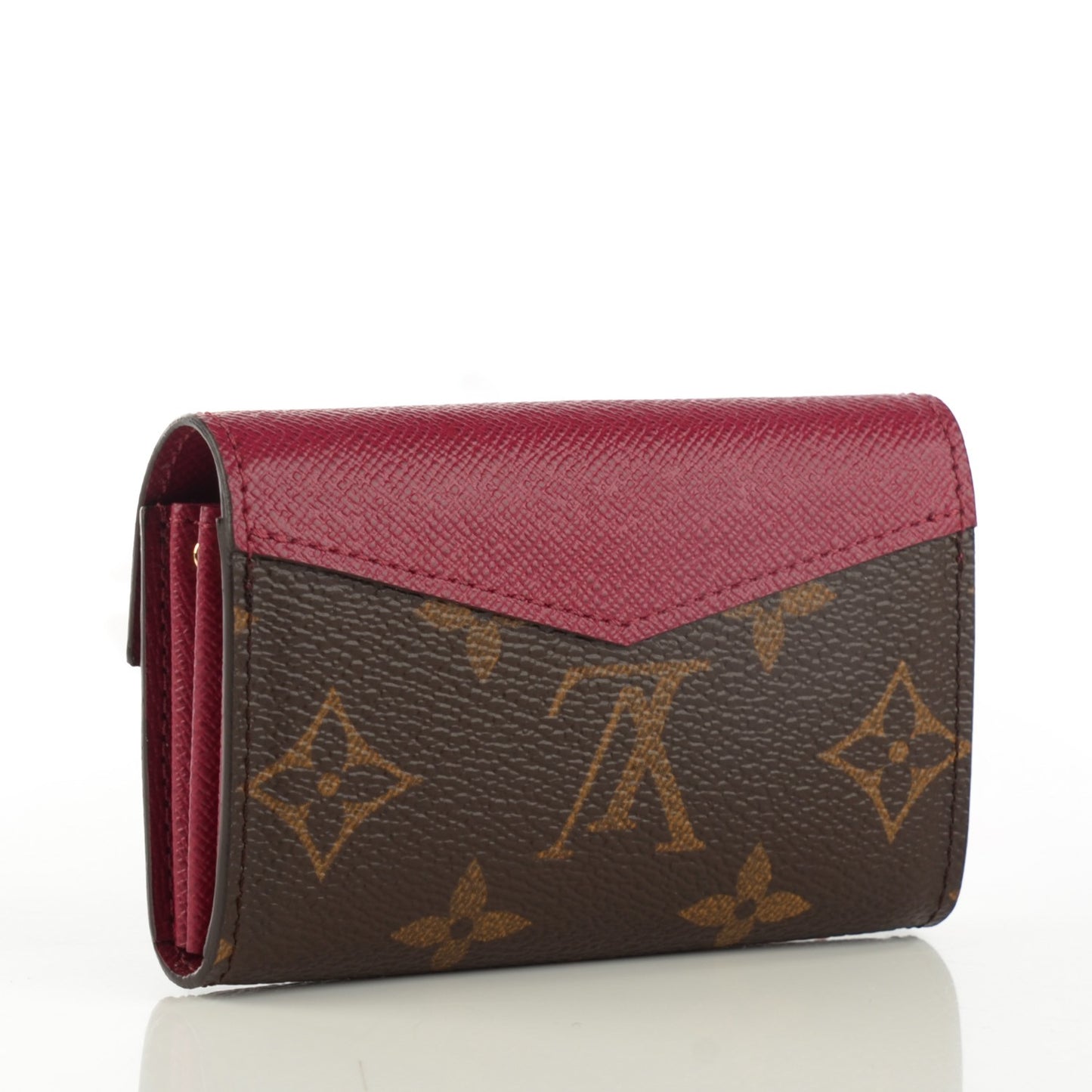 Monogram Sarah Multicartes Fuchsia