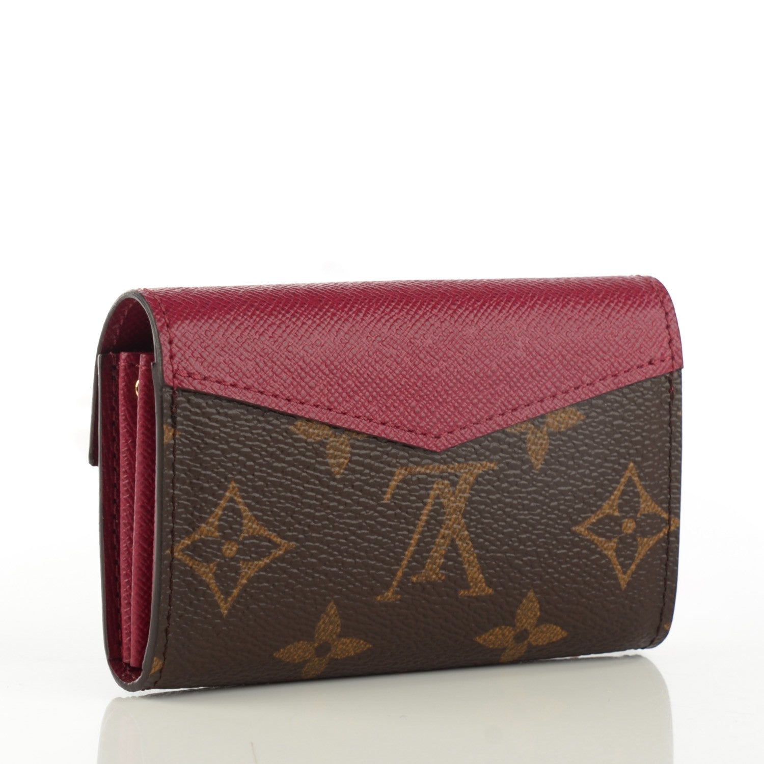 Louis Vuitton Monogram Sarah Multicartes Fuchsia 3 of 7