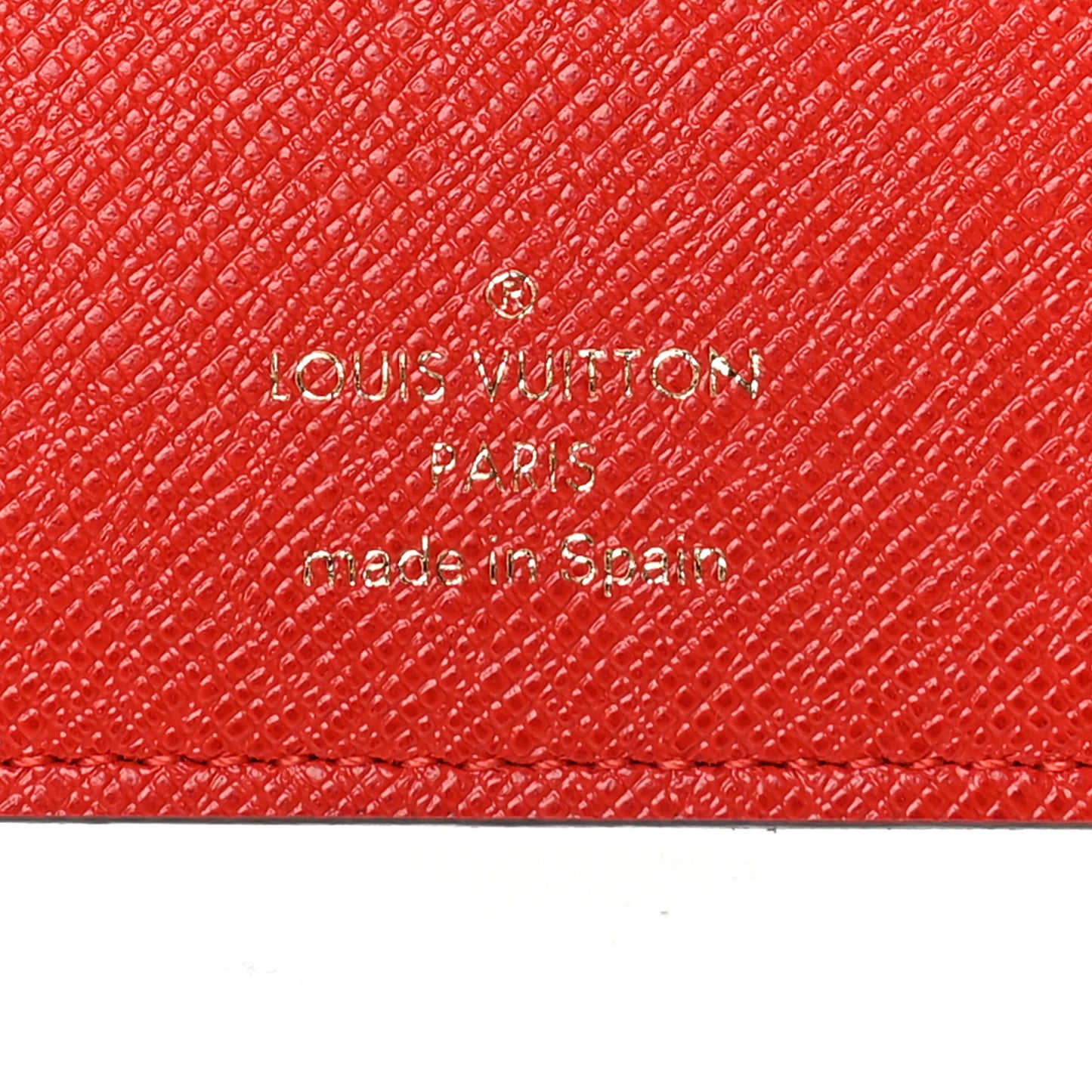 Monogram Insolite Wallet Red