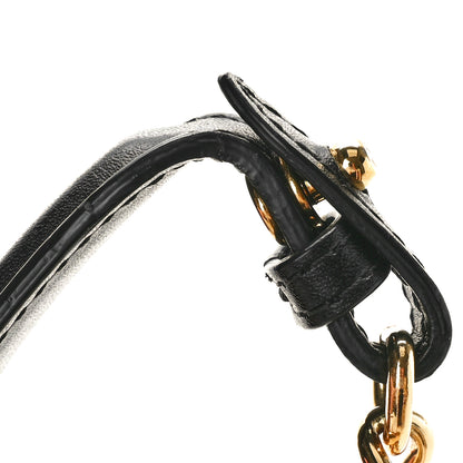 Fendi Vitello Liberty Metal Scalloped Multi Studded Small Kan I Shoulder Bag Black 11 of 11