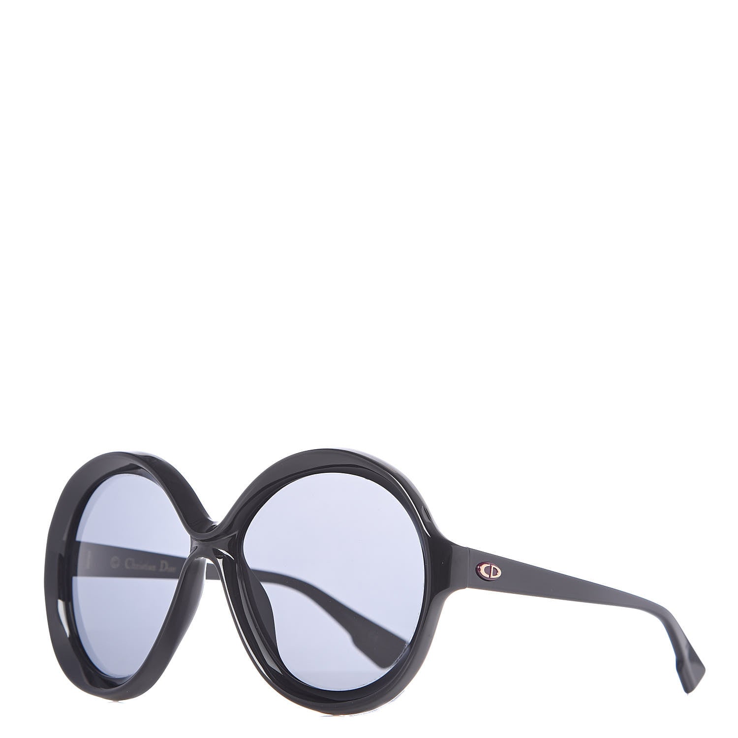 Christian Dior Acetate Bianca Sunglasses Black 1 of 9