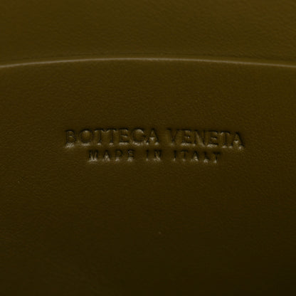 Bottega Veneta Suede Intrecciato Concert Pouch Cypress 6 of 10
