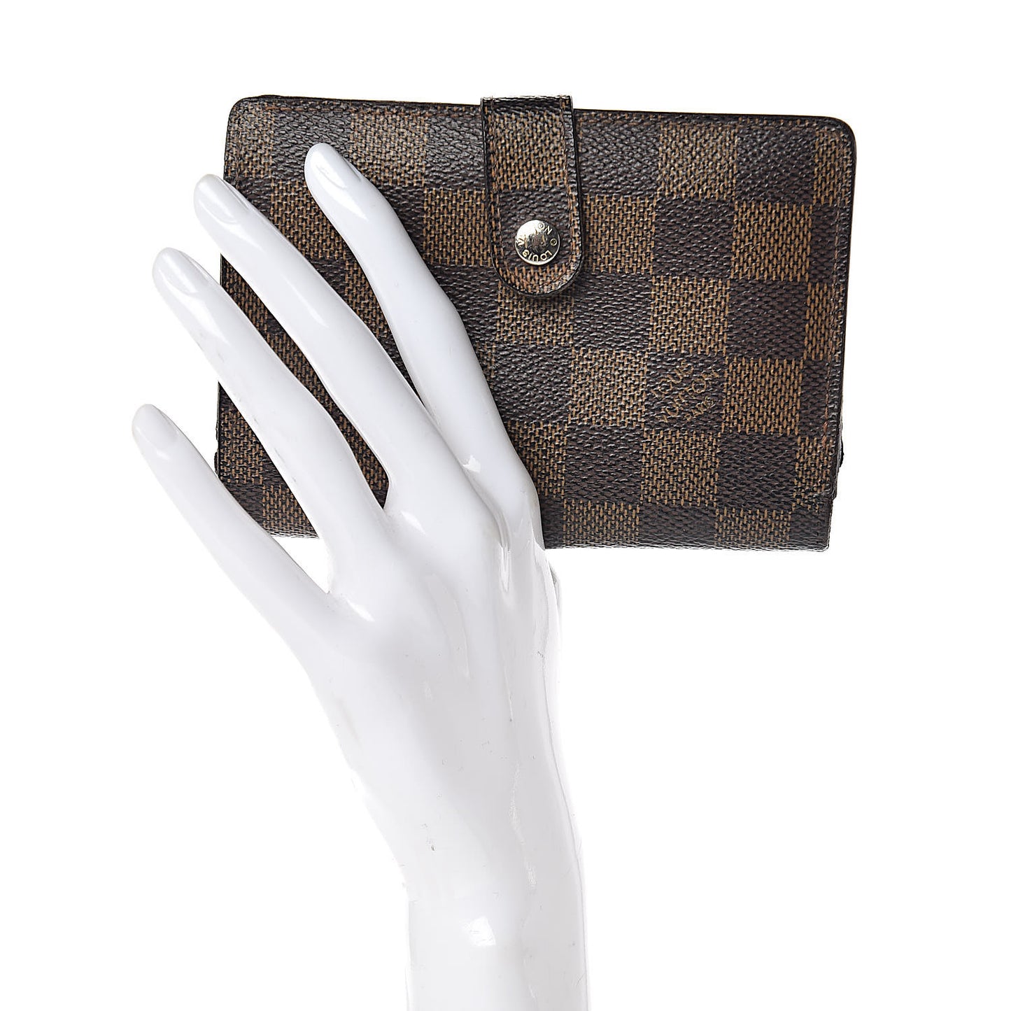 Damier Ebene French Purse Wallet