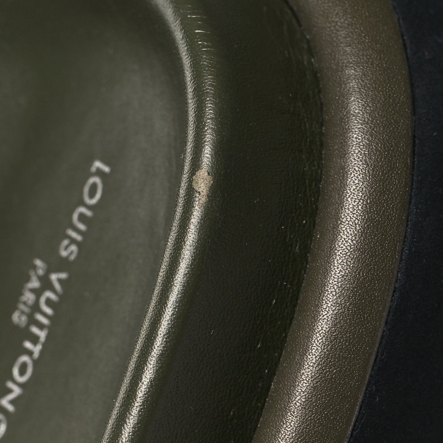 Technical Fabric Embossed Monogram Pool Pillow Comfort Mules 40 Khaki
