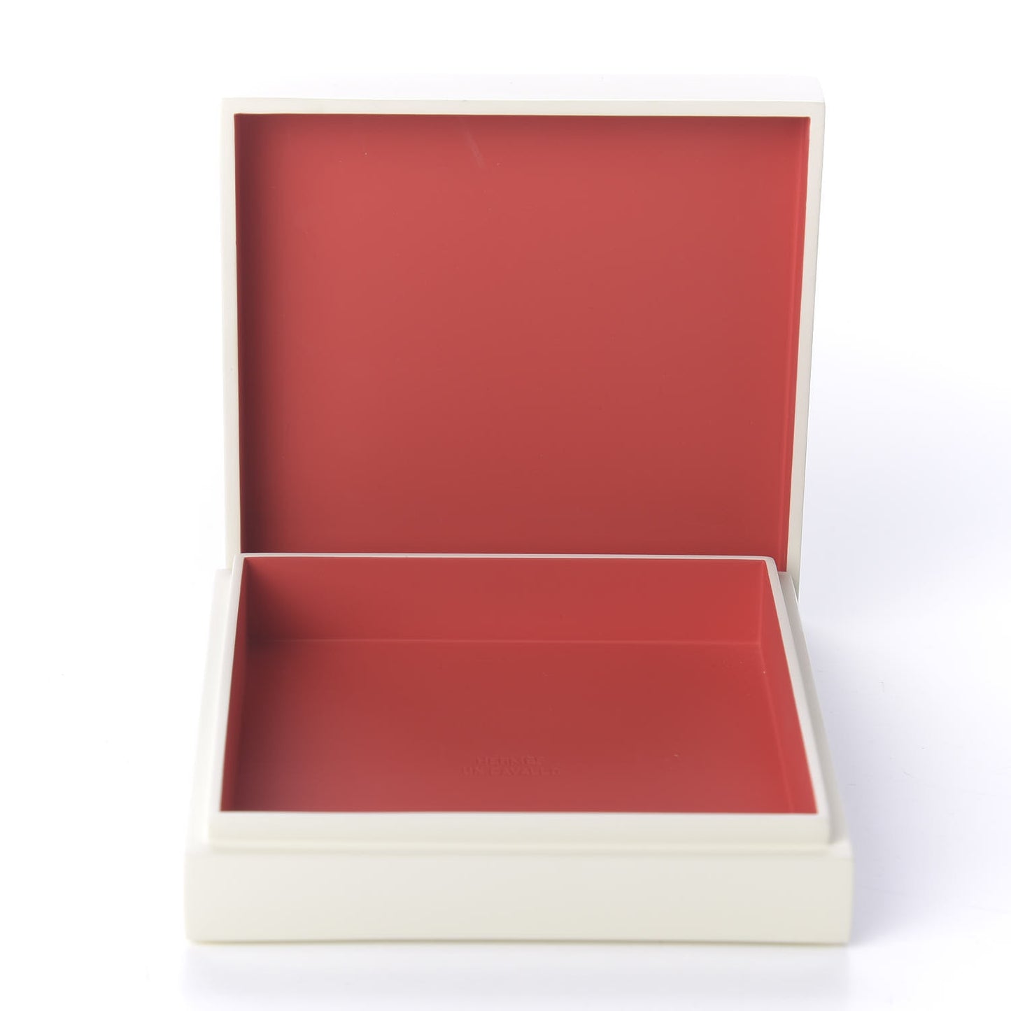Lacquered Wood Small Un Cavallo Decorative Box
