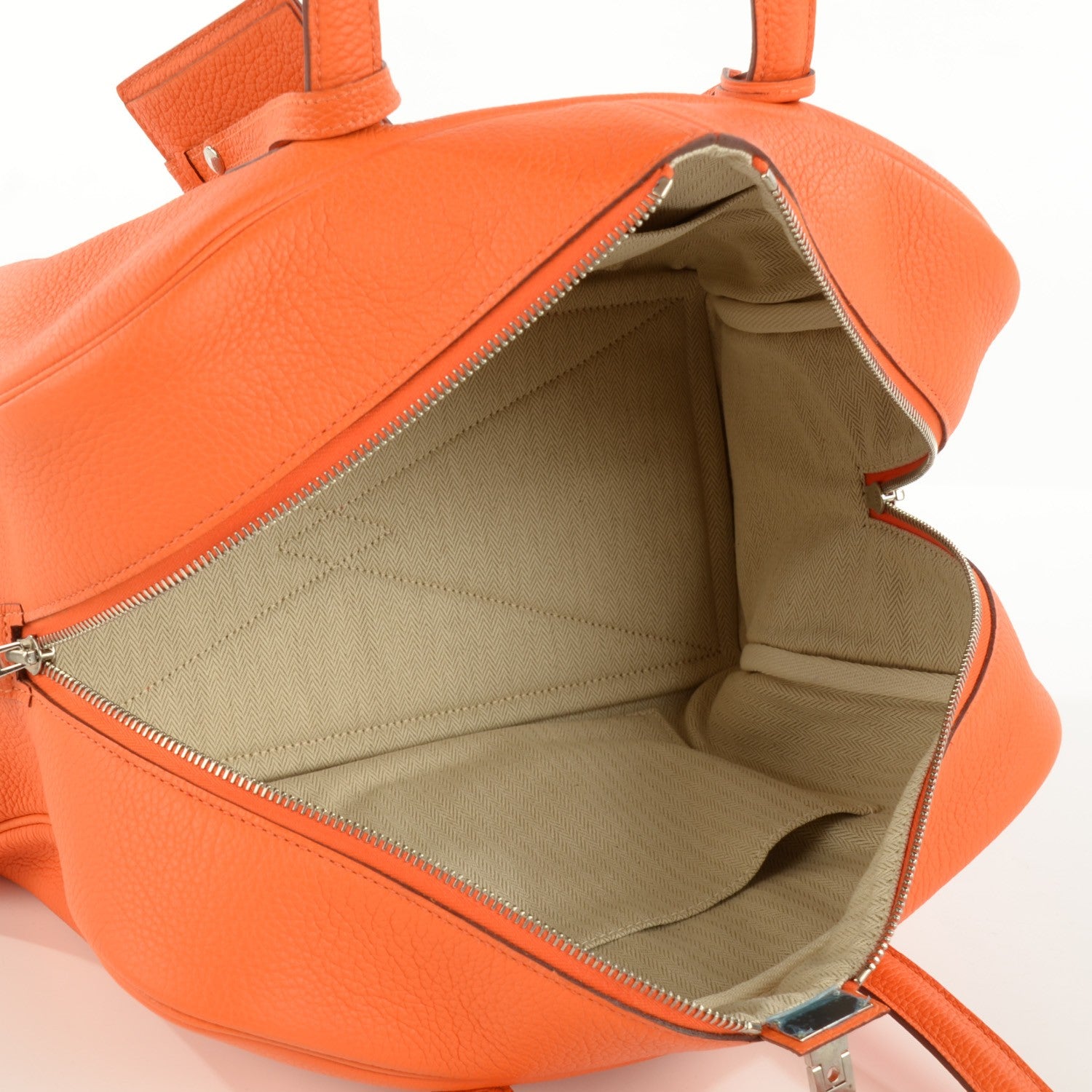 Hermes Togo Victoria II 35 Orange 3 of 13