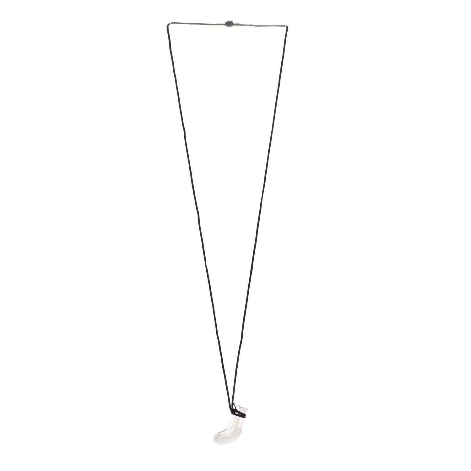 Tiffany Sterling Silver Silk Elsa Peretti Bottle Jug Pendant Necklace 3 of 6
