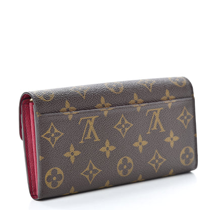 Louis Vuitton Monogram Sarah Wallet NM Fuchsia 3 of 9
